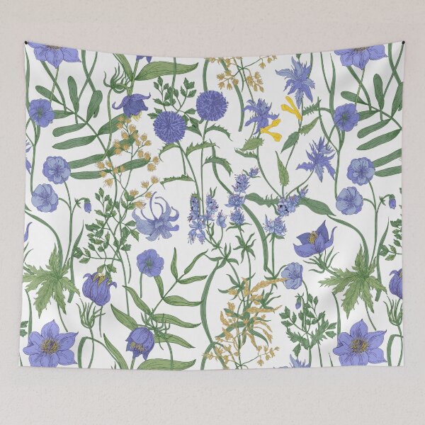 Item preview, Floral seamless pattern flowers designed and sold by Mirksaz-designs.