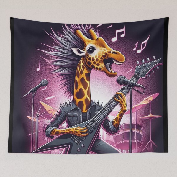 Artikelvorschau, Metalhead-Giraffe entworfen und verkauft von Oryartil.