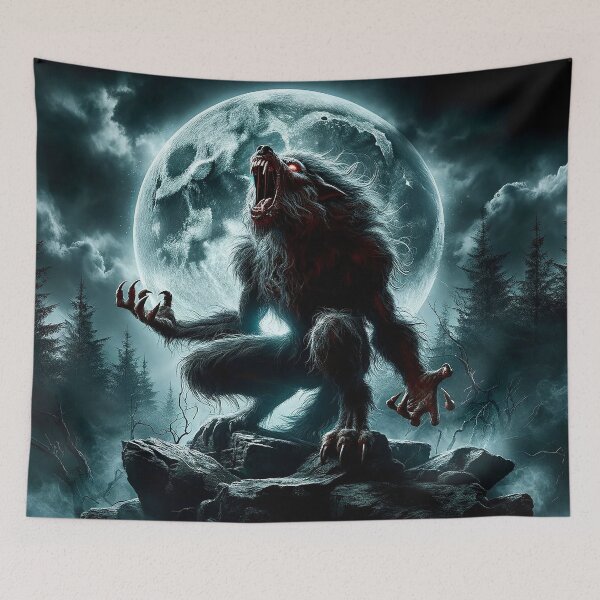 Item preview, Moon-rumbling frightening figure designed and sold by Cerberus-Art.