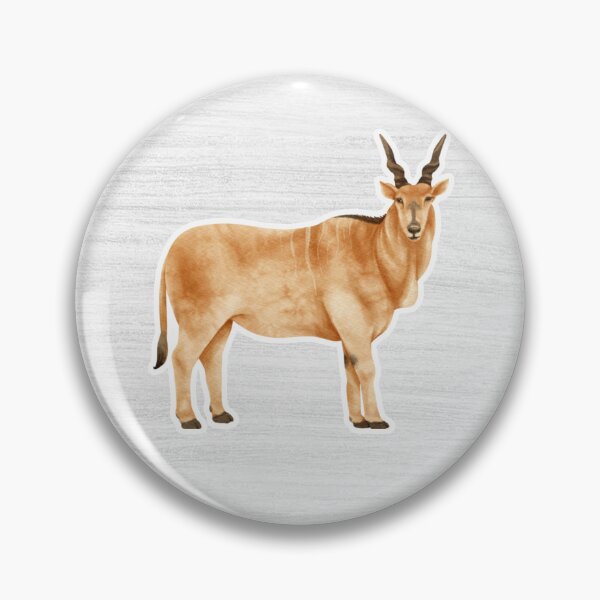 Item preview, Common Eland Watercolor Drawing designed and sold by LivingColorful.