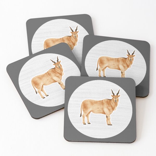 Item preview, Common Eland Watercolor Drawing designed and sold by LivingColorful.