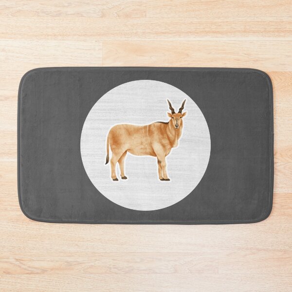 Item preview, Common Eland Watercolor Drawing designed and sold by LivingColorful.