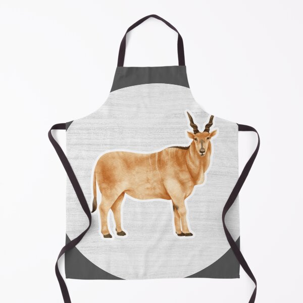 Item preview, Common Eland Watercolor Drawing designed and sold by LivingColorful.