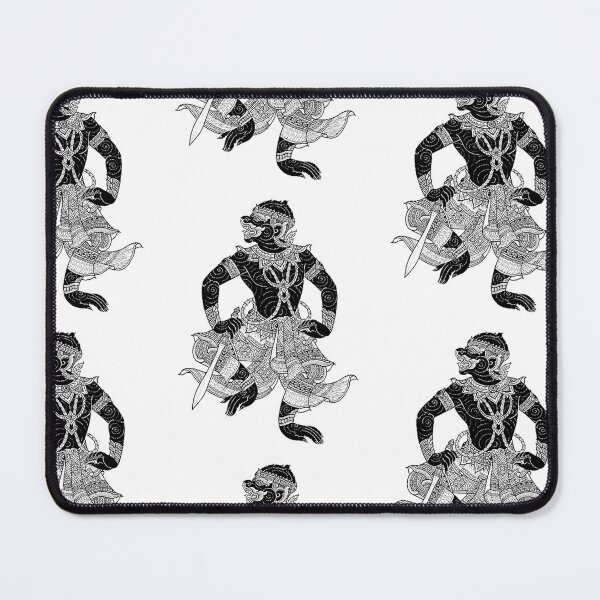 Item preview, yak of Lai Thai thai ancient art drawing mural painting designed and sold by Bspaces.