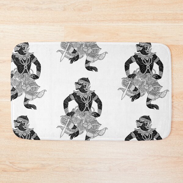 Item preview,  yak of Lai Thai thai ancient art drawing mural painting designed and sold by Bspaces.