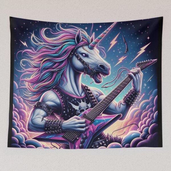 Artikelvorschau, Metalhead-Einhorn entworfen und verkauft von Oryartil.
