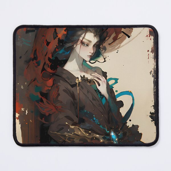 Item preview, The woman with the red umbrella designed and sold by SpokIA.