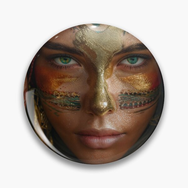Item preview, Vivid Tribal Painted Faces designed and sold by soulofalion.