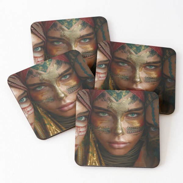 Item preview, Vivid Tribal Painted Faces designed and sold by soulofalion.