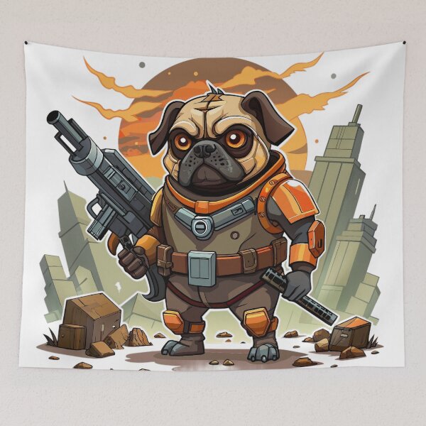 Item preview, crazy dog designed and sold by Arextr.