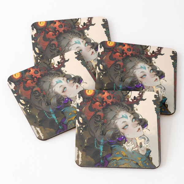 Item preview, The woman with the mysterious gaze designed and sold by SpokIA.