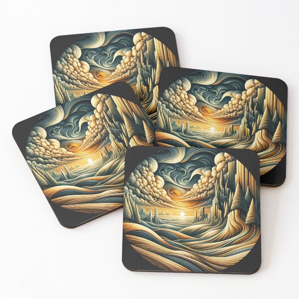 Item preview, A Stylized Sunset designed and sold by Alphaproject.