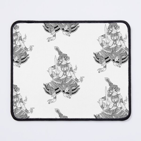 Item preview, Sword Yak Vol.2 of Lai Thai thai ancient art drawing mural painting designed and sold by Bspaces.