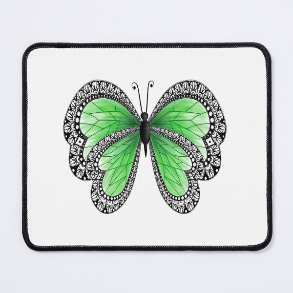 Item preview, Green fairy butterfly n°2 designed and sold by Audrey Janvier | AJD.