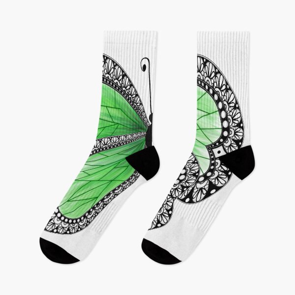 Item preview, Green fairy butterfly n°2 designed and sold by Audrey Janvier | AJD.