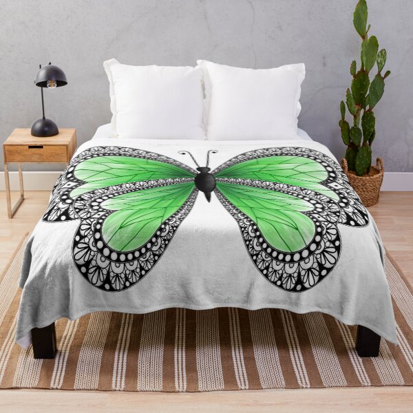 Item preview, Green fairy butterfly n°2 designed and sold by Audrey Janvier | AJD.