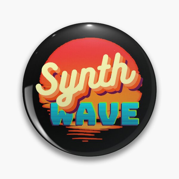 Item preview, SYNTHWAVE Sun Sign Logo Gradient Vaporwave designed and sold by Synthwave Poem.