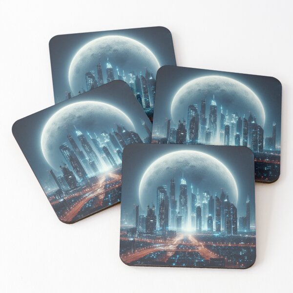 Item preview, Moonlight metropolis designed and sold by Cerberus-Art.