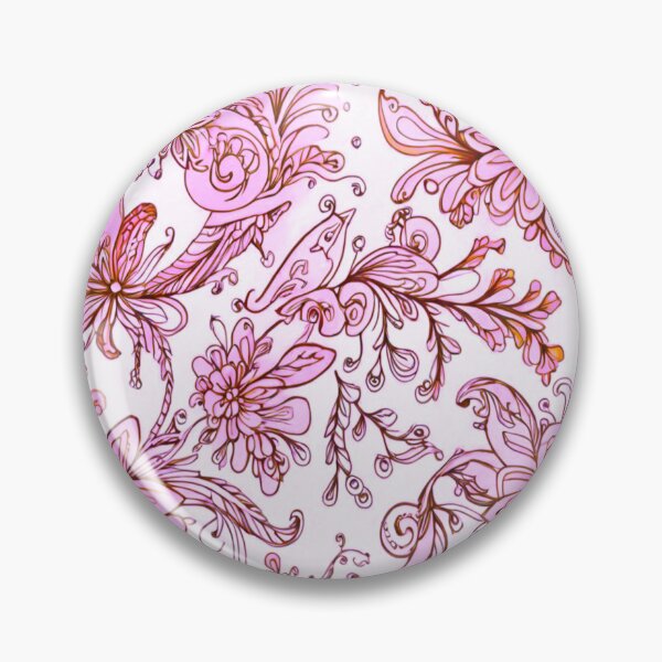 Item preview, Delicate pink floral watercolours designed and sold by Flowersonstuff.