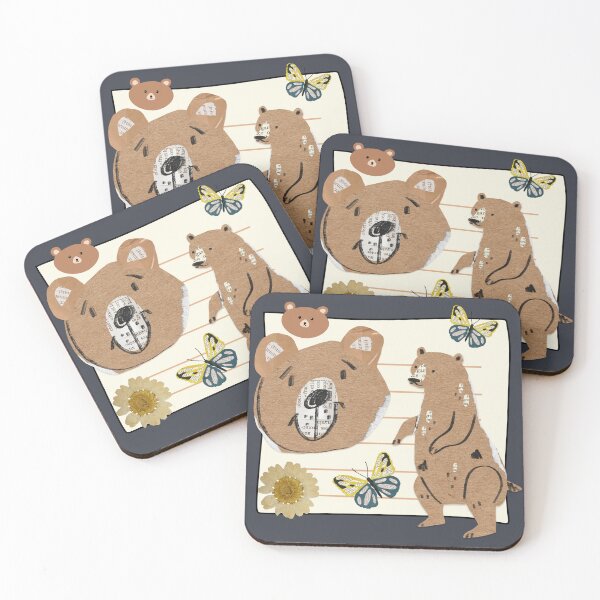 Item preview, Paper Collage Bear designed and sold by AnulaArt.