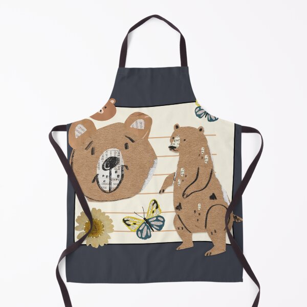 Item preview, Paper Collage Bear designed and sold by AnulaArt.