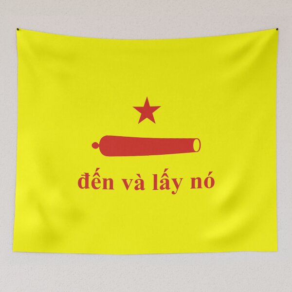 Item preview, South Vietnamese National CATI Flag (Cờ 'đến và lấy' của miền Nam Việt Nam) designed and sold by JonathanR1994.