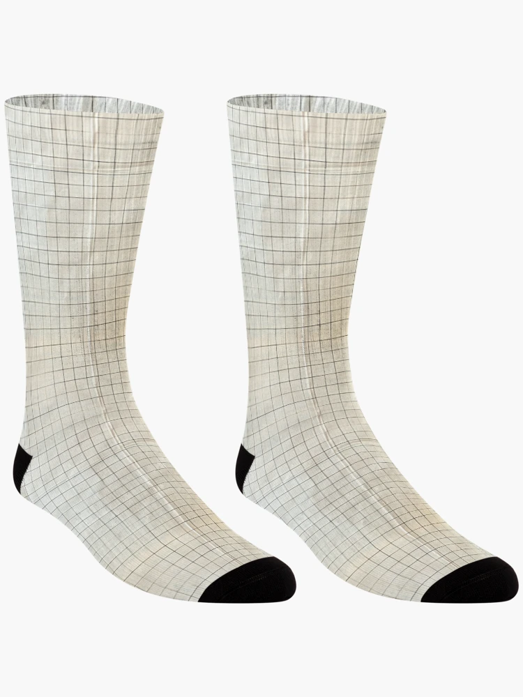 Thumbnail 3 of 5, Socks, Paper Grid, Seamless Pattern designed and sold by patternicco.