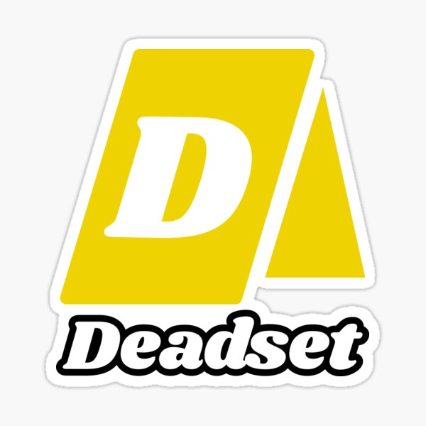 Deadset - Evidence Marker Logo Sticker