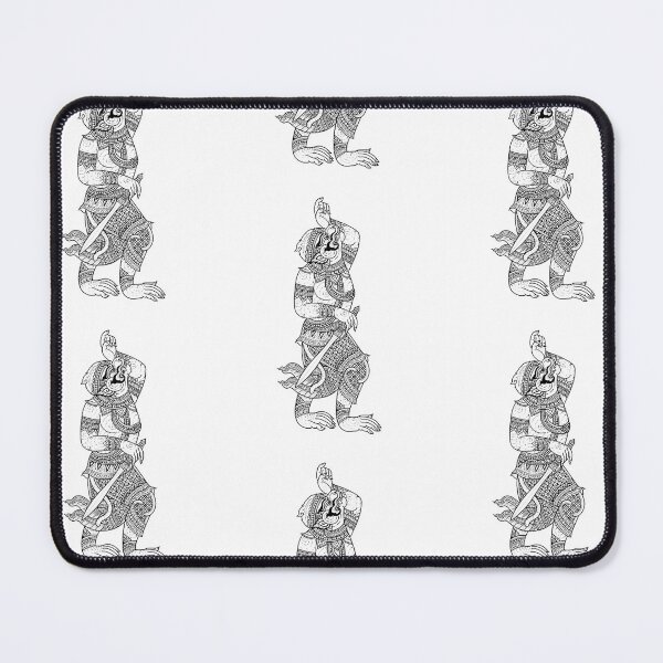 Item preview, mokey look up of Lai Thai thai ancient art drawing mural painting designed and sold by Bspaces.
