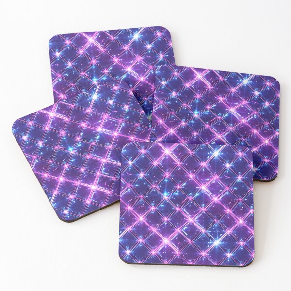 Item preview, Neon Grid, Seamless Pattern designed and sold by patternicco.
