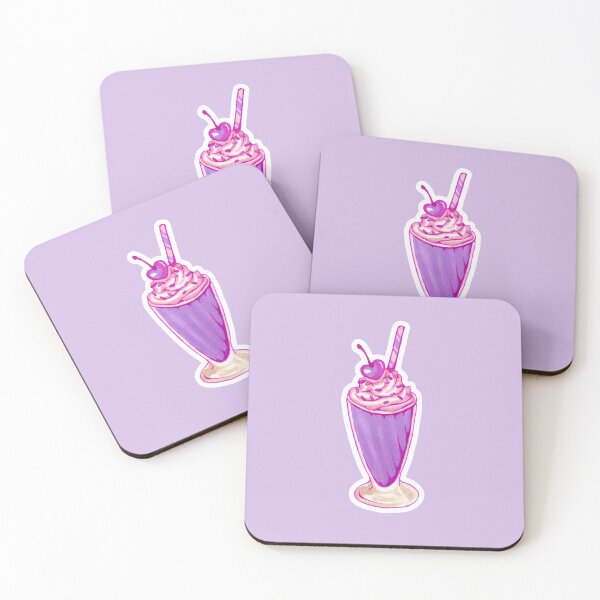 Item preview, Milkshake (fuschia) designed and sold by OvergrownArts.