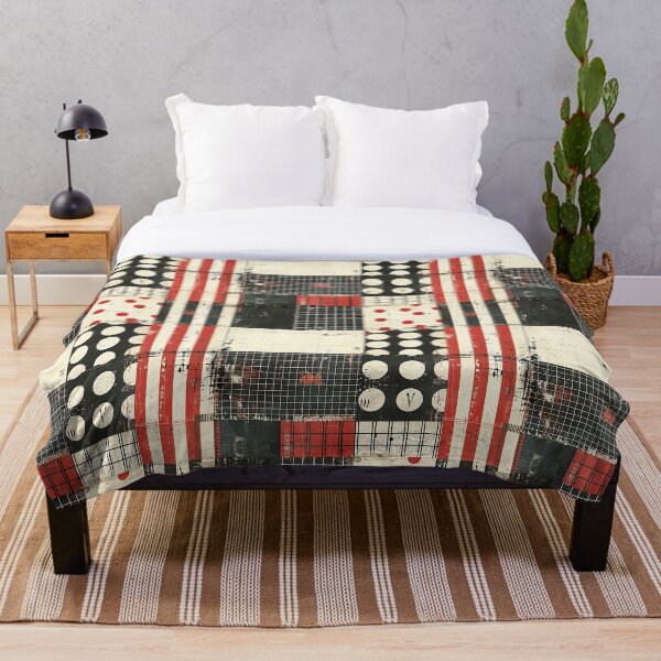 Aperçu de l'œuvre Grille vintage, modèle sans couture créée et vendue par patternicco.