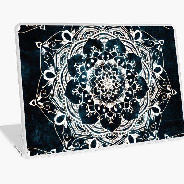Mandala Art Yoga Sitting Spiritual Nebula Stars Printed Design Keyboard Decals by Smarter Designs for 13 and 15 inch MacBook Air//Pro//Retina