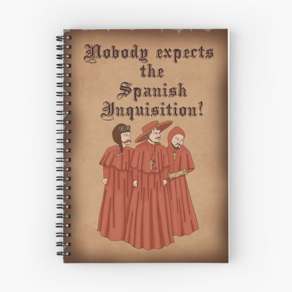Item preview, Nobody expects the Spanish Inquisition designed and sold by kassandra369.