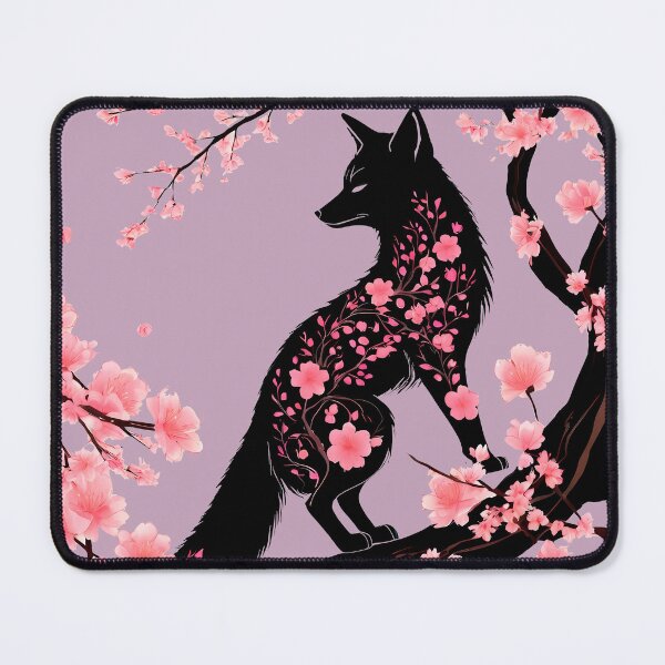 Item preview, Spring sakura fox designed and sold by Hidrok.