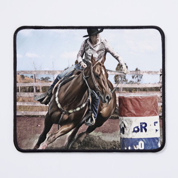 Item preview, COURAGE IS GRACE UNDER PRESSURE, BARREL RACER QUOTE, AWESOME ART FOR EVERYTHING designed and sold by Barbara Jean Photo Art And Design.