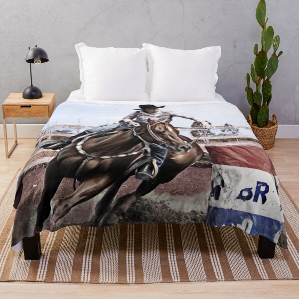 Item preview, COURAGE IS GRACE UNDER PRESSURE, BARREL RACER QUOTE, AWESOME ART FOR EVERYTHING designed and sold by Barbara Jean Photo Art And Design.