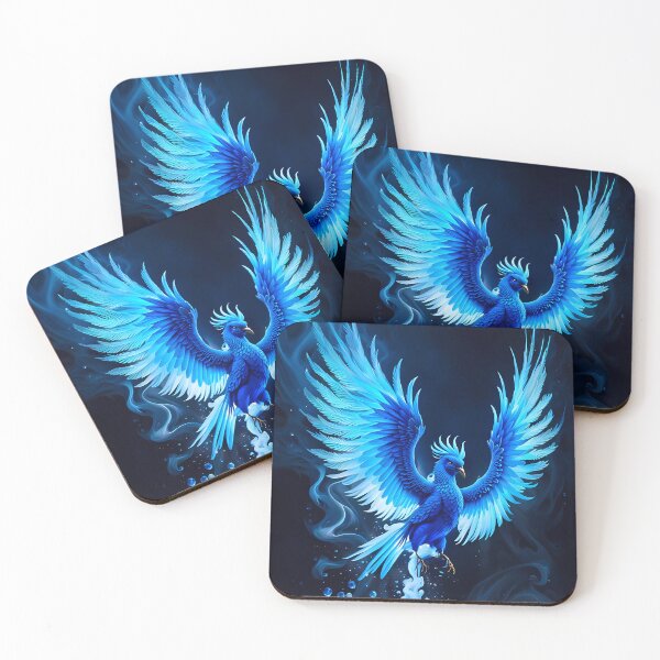 Item preview, Blue Phoenix, Ai Generated Art  designed and sold by ACC .