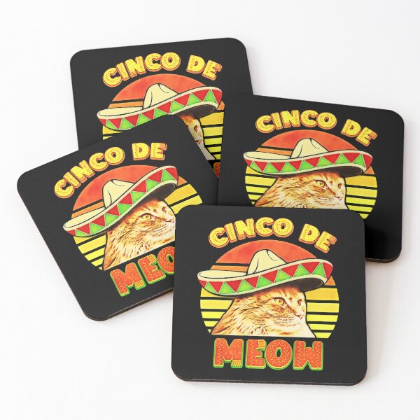 Item preview, Cinco de Mayo Meow Cat designed and sold by csoDesign.