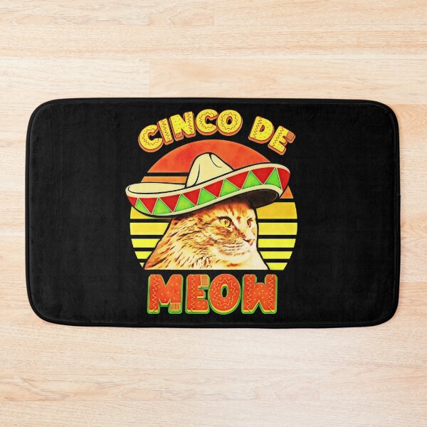 Item preview, Cinco de Mayo Meow Cat designed and sold by csoDesign.