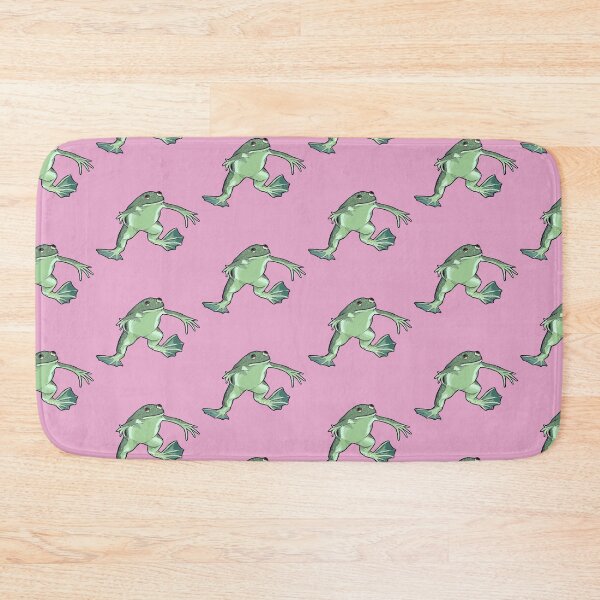 Item preview, xenopus laevis clawed frog pink  designed and sold by Madie Kay.