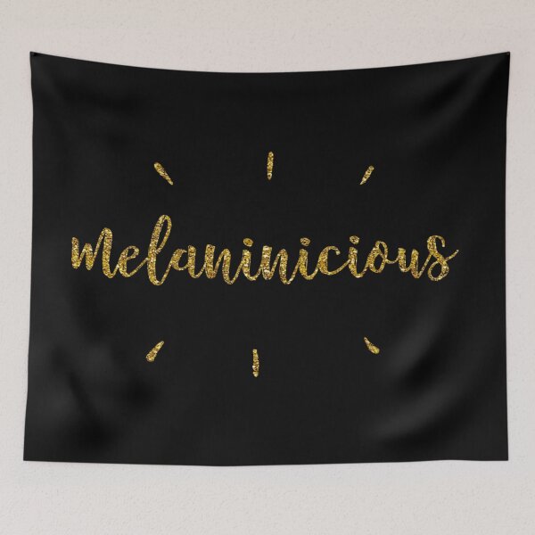 Item preview, melaninicous (proud to be black, Gold Edition) designed and sold by asanaworld.