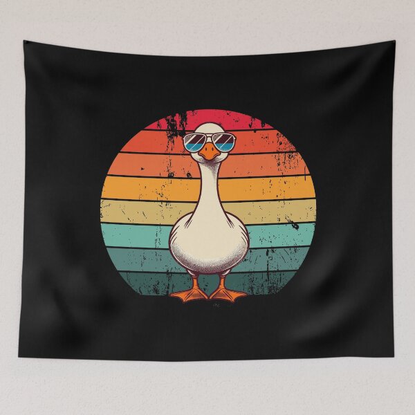 Item preview, Silly Goose in Sunglasses Pun Meme Pool Funny Goose designed and sold by KsuAnn.