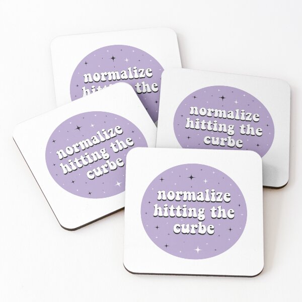 Item preview, Normalize Hitting The Curb Bumper designed and sold by BUMPER-STICKERS.