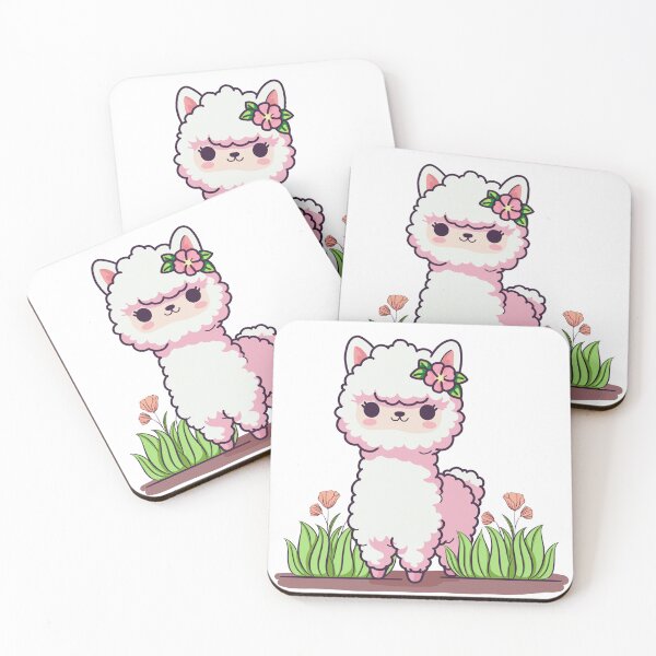 Item preview, Alpacas in a beautiful meadow. designed and sold by atika-atk.