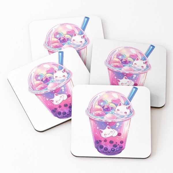 Item preview, Mochi Cats Galaxy Bubble Tea  designed and sold by FigmaCreations.