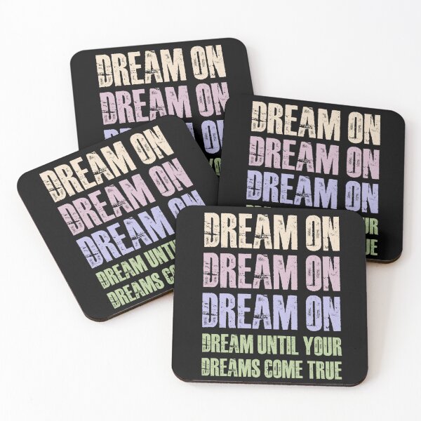 Item preview, Dream On Typography designed and sold by Fanverse Merchandise.
