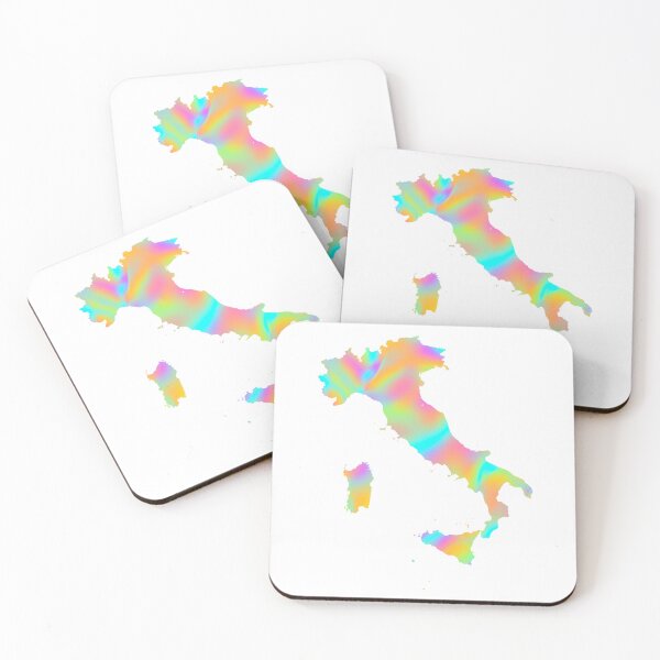 Item preview, Italy Map Holographic Holo designed and sold by lukassfr.