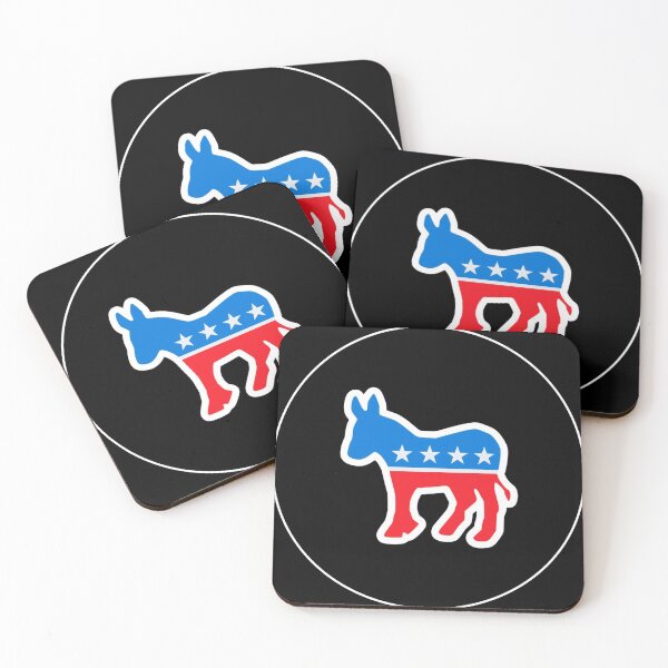 Item preview, "The Democratic Party" designed and sold by RedSticker Studio.