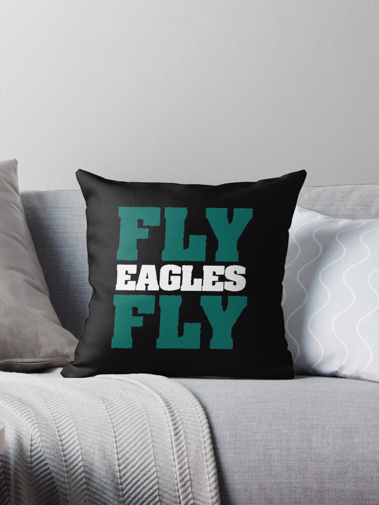 Vintage Philadelphia Football Go Birds - Philadelphia Eagles - Pillow